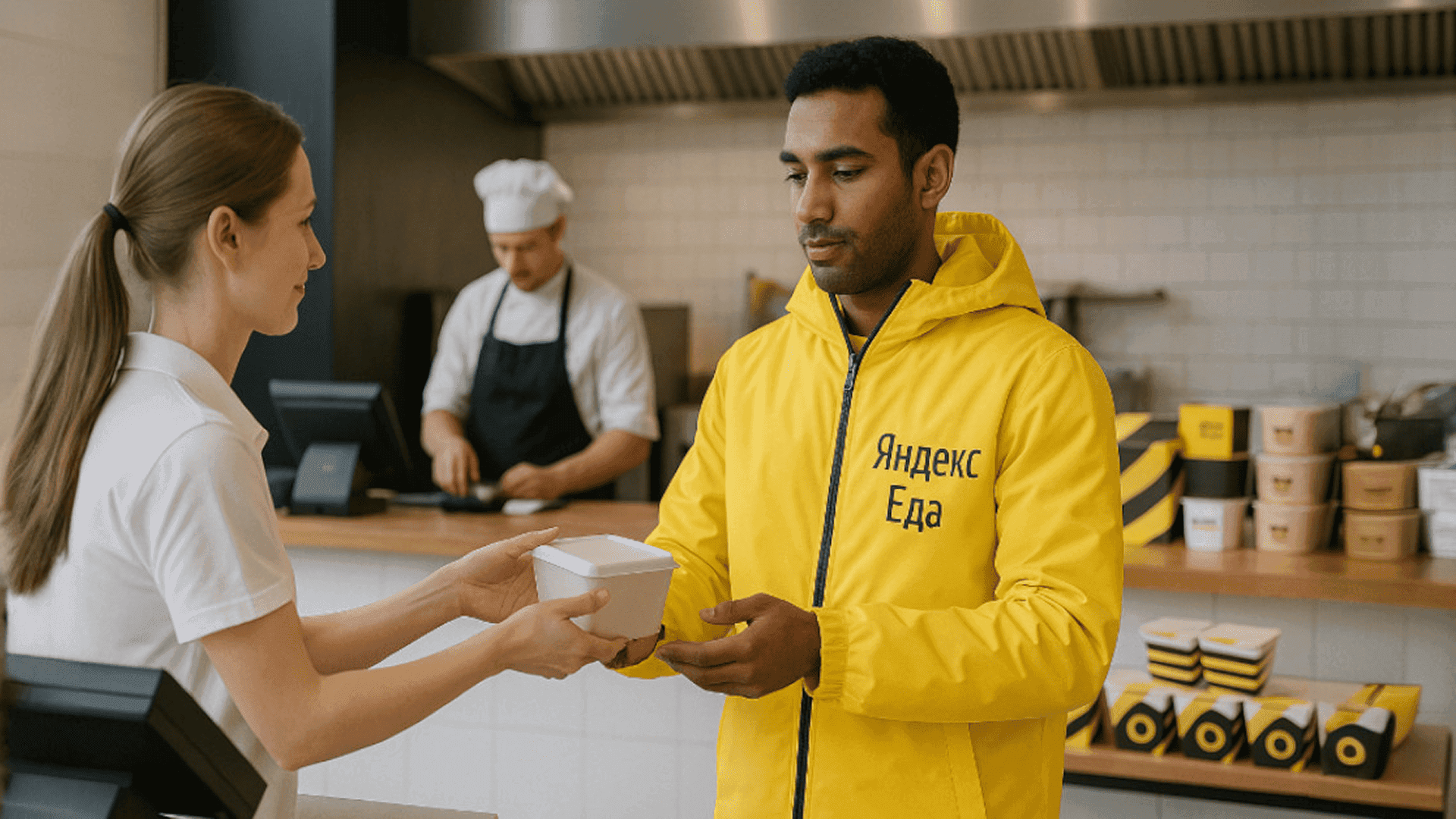Как устроиться курьером иностранцу в Яндекс Еде