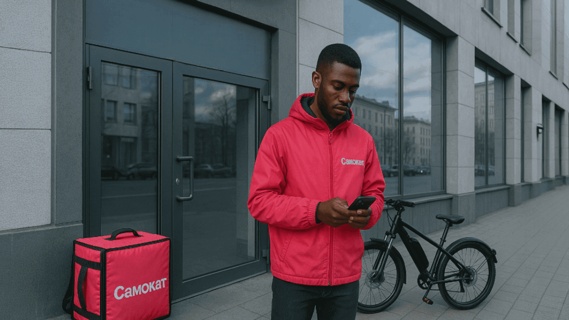 Как устроиться курьером иностранцу в Самокате