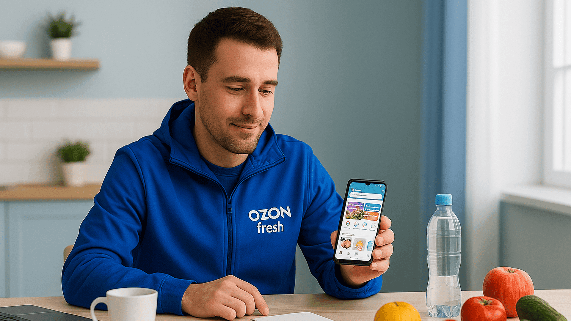 Ozon Курьер Fresh - обзор приложения