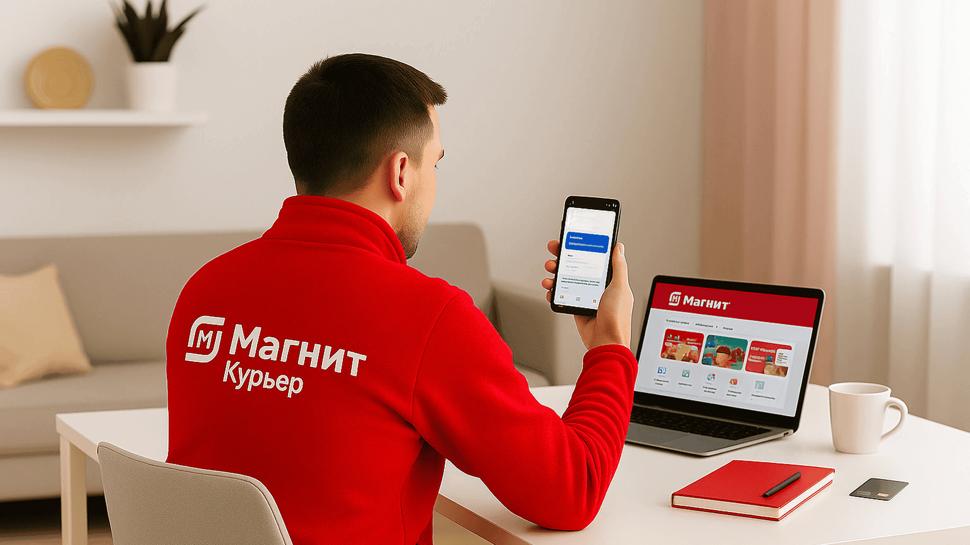 Обзор приложения Магнит Курьер