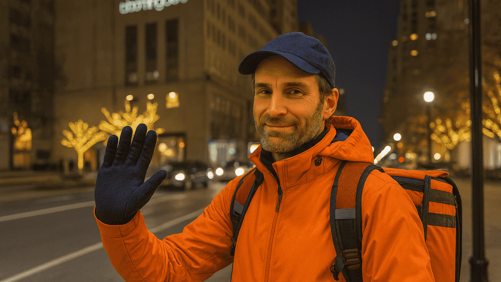 Работа вечерним курьером