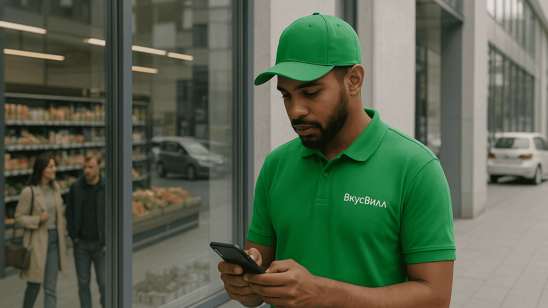 Как устроиться курьером иностранцу в ВкусВилл доставке