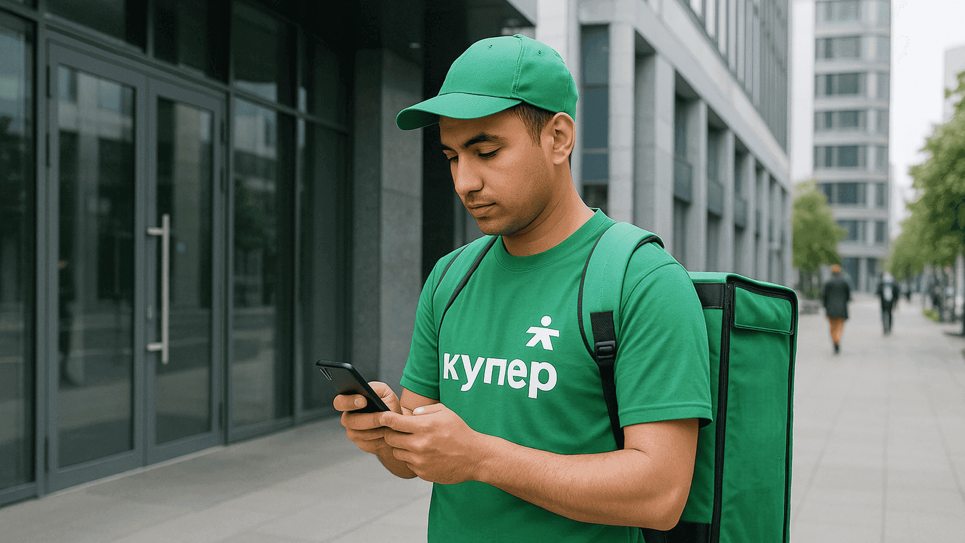 Как устроиться курьером иностранцу в Купере