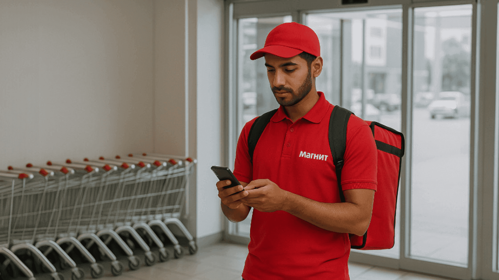 Как устроиться курьером иностранцу в Магните