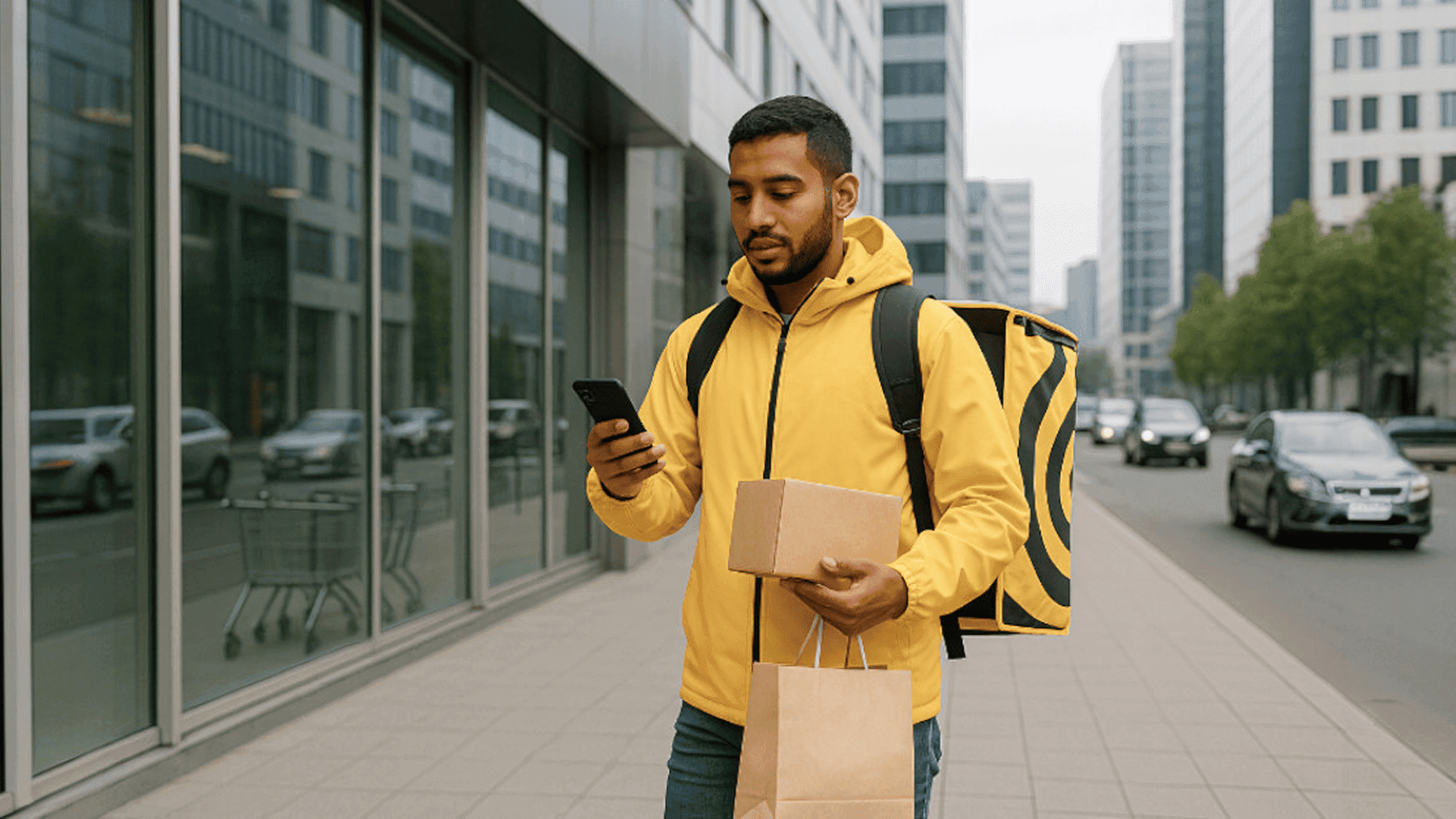 Как устроиться курьером иностранцу в Яндекс Go